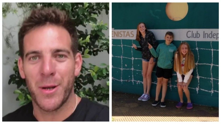 Final feliz: Delpo les respondió a los chicos que vinieron de Entre Ríos